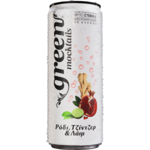 GREEN MOCKTAILS ΡΟΔΙ 330ml