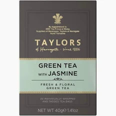 TAYLORS ΠΡΑΣΙΝΟ ΤΣΑΪ ΜΕ ΤΖΑΣΜΙΝ (20φ) 40g
